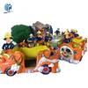 popular Brave Fire Rescue Team track Train Rides Water Gun Games