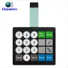 Digital print Polyester membrane switch keyboard for distance measurer