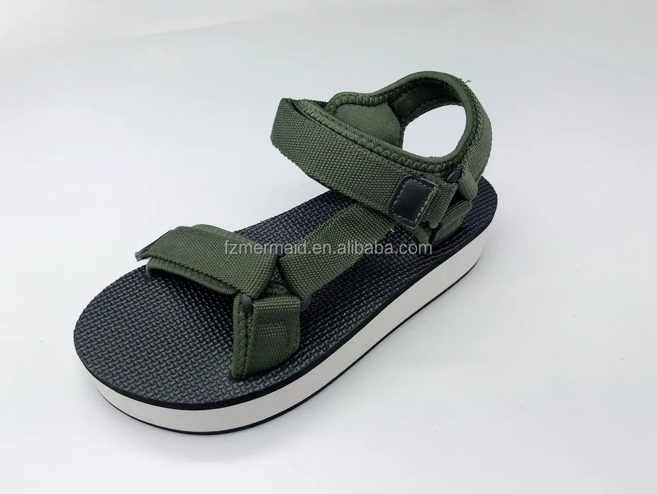 New Product 2024 Japanese Version of the Thick- Bottomed Platform Sandals Open Toe Design Beach Sports Shoes