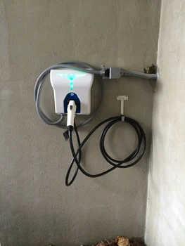 Electric Vehicle Ev Wall Mounted Level Mode 2 Charging Station Evi Electric Vehicle Ev Wall Mounted Level Mode 2 Charging Station Evi 240volts