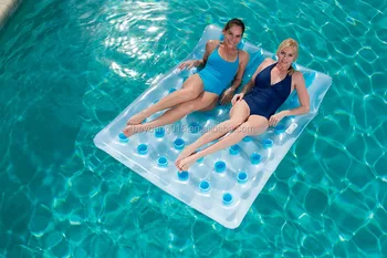 Bestway Double Beach Bed Inflatable Pool Float Built In