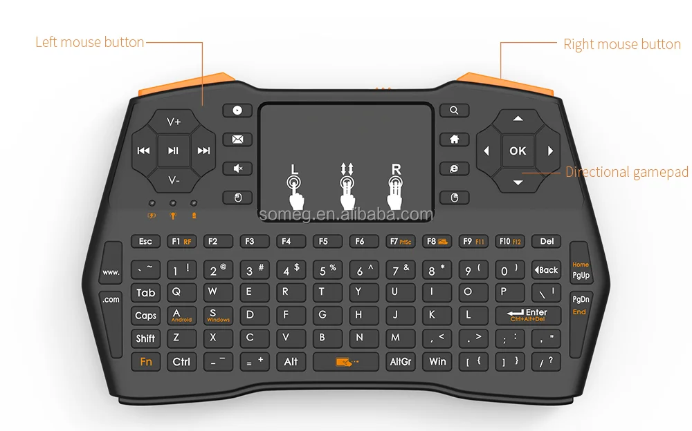 i8 Plus Wireless Keyboard