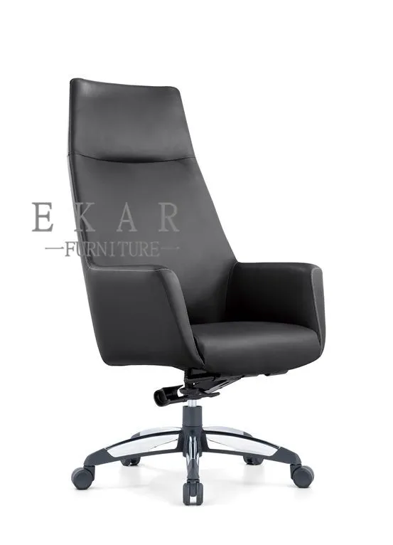 Revolving Executive Blue Leather Office Chair Price details