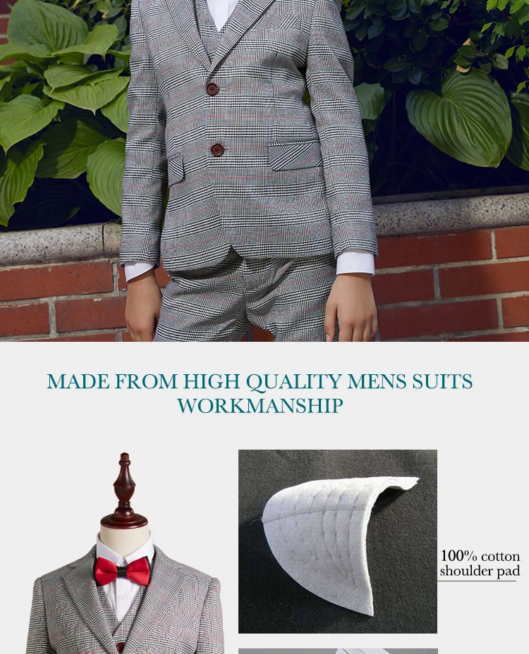 Elpa Readymade Cheap Slim Fit Junior Boys Party Dress Formal Coat Pants