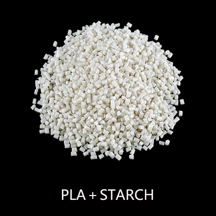 Recycled Biodegradable Corn Starch Plastic Pellets Manufacturer From