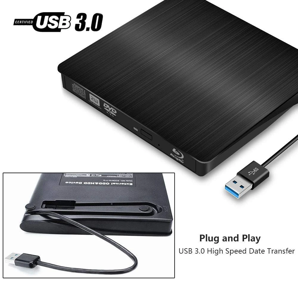 External Blu Ray Portable Cd Drive Usb 3 0 3d Blu Ray Dvd Player Dvd Cd Burner Writer Reader Rom For Pc Computer Notebook Buy Bluray Portable Product On Alibaba Com