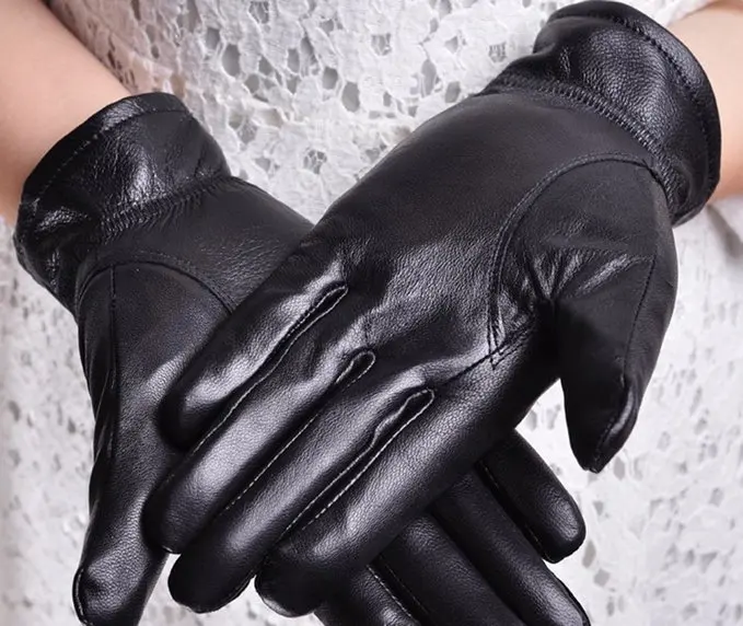 womens fashion dress for women party leather gloves