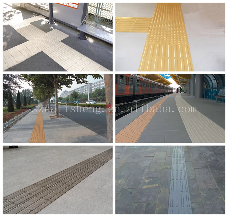 Detectable Warning Mats Warning Plates Tactile Paving Tiles With