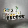BOK32 Acrylic Doll Display Steps Stand Rack