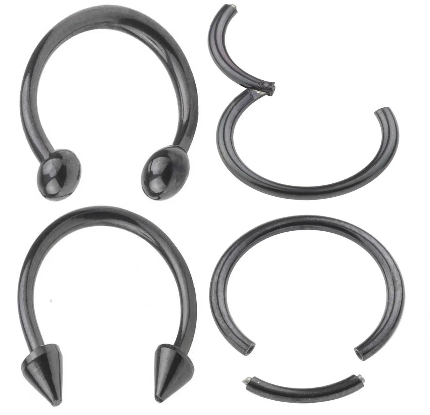 Buy WTs 16G 8mm 316L Stainless Steel Body Jewelry Piercing Nose Ring 316l Stainless Steel Nose Rings