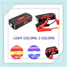 LCD Display 12V 15000mAh Multi-function Mini Portable Emergency Battery Charger Car Jump Starter for 6.0L Petrol Car 