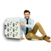 2019 New Trending Charging Product Desk Wall Mounted Coin Operated Fast Charge Docking Station For Different Phones