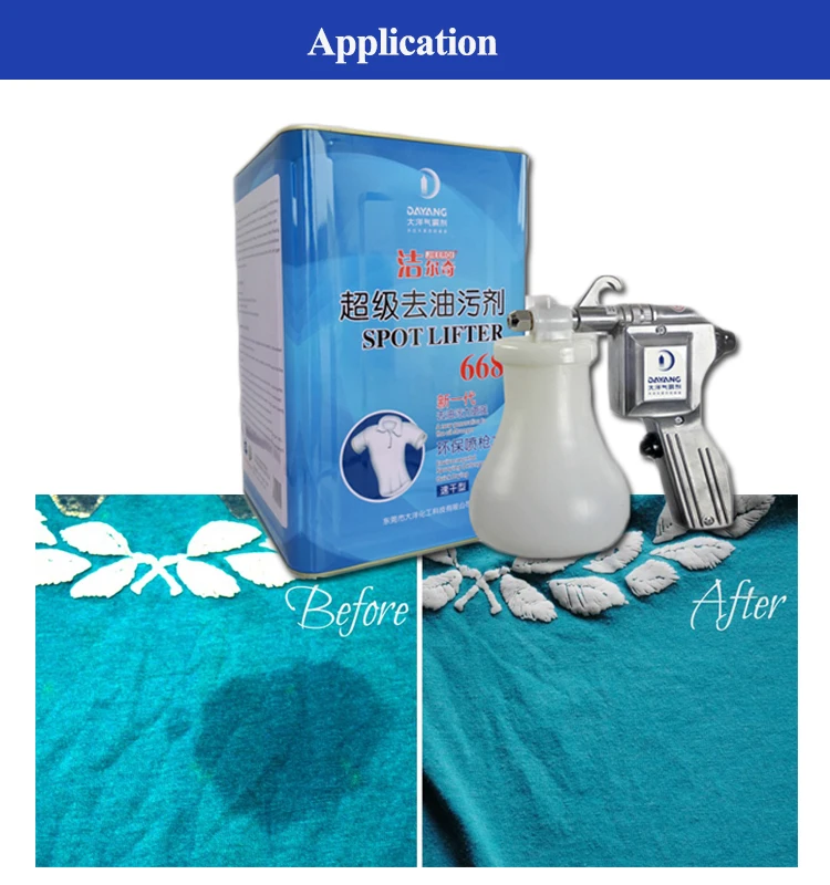 Fast Dry Chemical Formula Liquid Detergent Oil Stain Remover Detergent