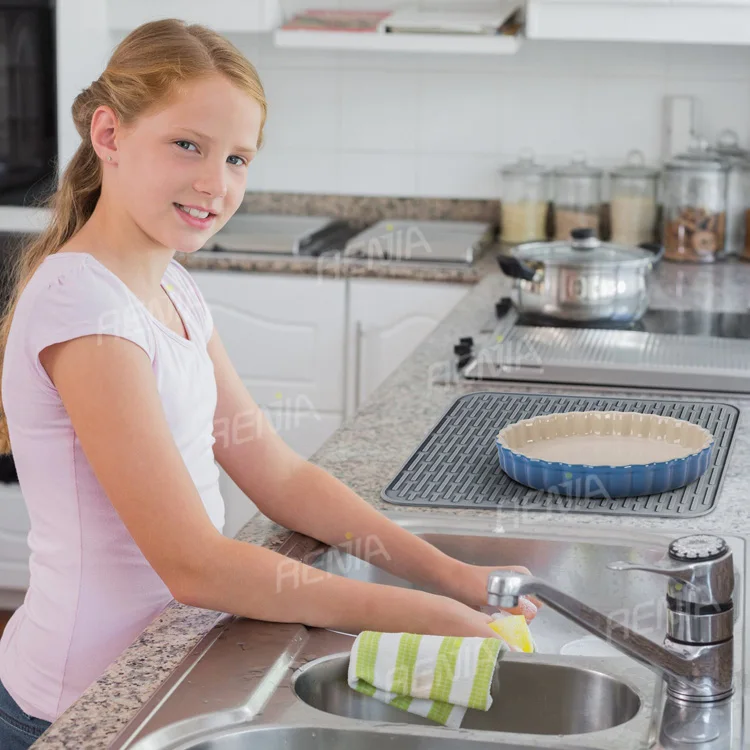 Renjia Rubber Kitchen Sink Mats Silicone Drainer Kitchen Sink Buy