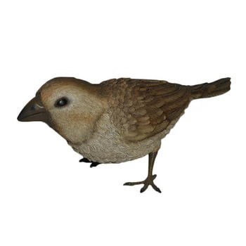 Taman Patung Patung Hidup Ukuran Realistis Vivid Bird Hewan Burung