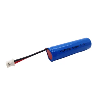 12PCS-Piles Li-ion 14500 V 3.7 Mah, Rechargeables Aa, Avec Onglets De