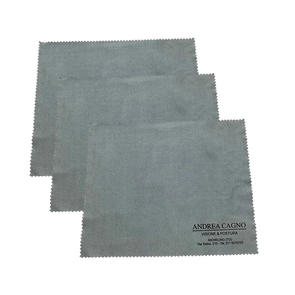 Promotional Silk Screen Printing Bulk Microfiber Lens Cleaning Cloth With Logo Print