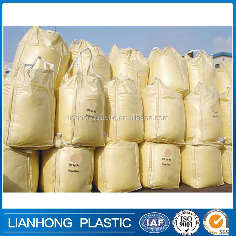 Large Plastic Grain Storage Pp Big Bag,2 Ton Food Packaging Woven Bulk