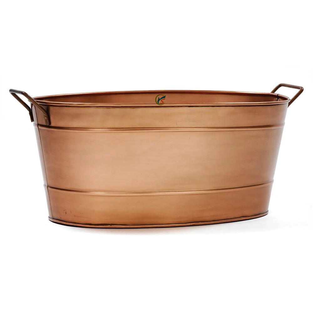 Oval Copper Plated Galvanized Tub Buy Tub,Oval Tub,Simple Galvanized