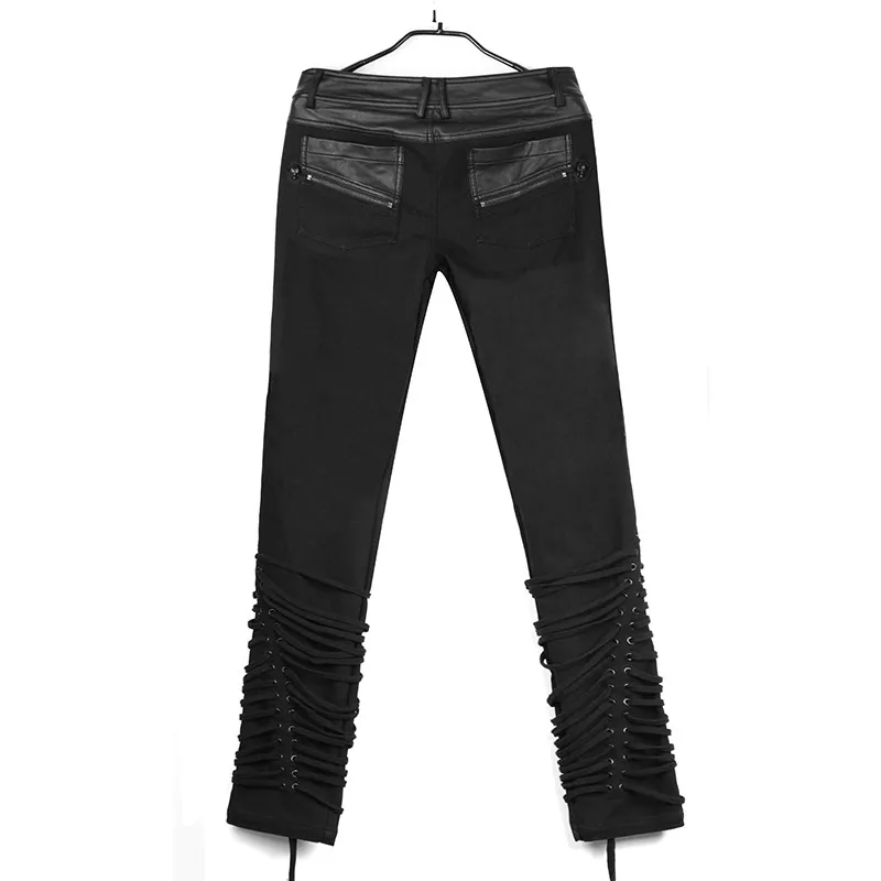 K-174 Punk Latest New Model Design Fashion Adult Plastic Ruffle Jeans