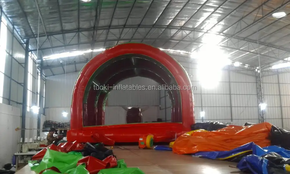 inflatable bull bouncer