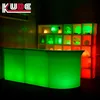 Small bar counter designs led light furniture illuminated bar table