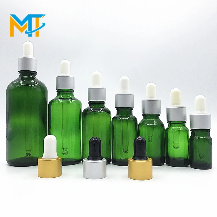 Download 5ml 10ml 15ml 20ml 30ml 50ml 100ml Green Essential Oil Glass Dropper Bottle With Gold Silver Cap Buy Cosmetic Essential Oil Green 5ml 10ml 15ml 20ml 30ml 50ml 100ml Glass Dropper