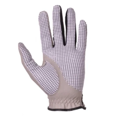 Multi color soft outdoor cabretta leather golf glove