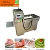 Frozen Beef Roll Slices Cutting Machine|Chilled Mutton Slices Chopping Machine|Freezing Meat Roll Pieces Cutter Machinery