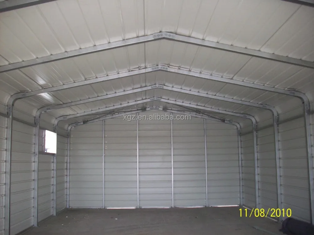 Portable and low cost Steel Structure Garage for car parking