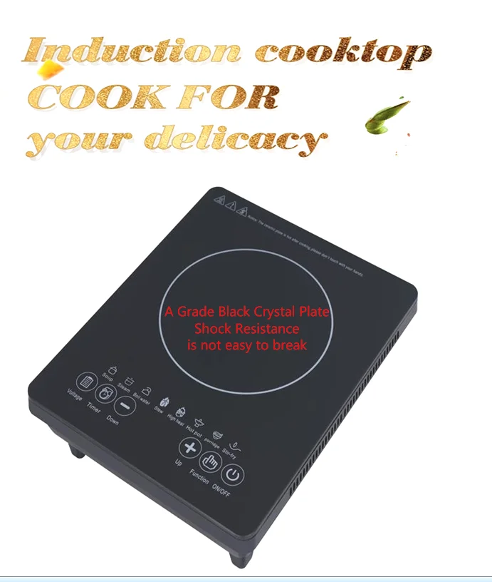 2000w Single Burner Induction Cooker Electric Induction Cooktops