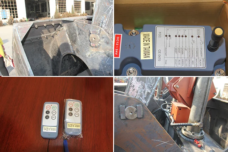 Wireless Remote Control 10 CBM Coal Grab