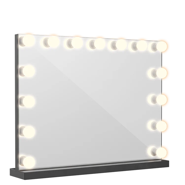 Broadway Desktop Celebrity Mirror Hollywood Vanity Girl 15 Lamps Beauty