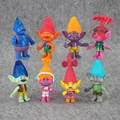 8Pcs lot 10 12cm Dreamworks Trolls Poppy Branch Bridget Prince Gristle DJ Suki Guy Diamond Creek