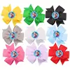New Lovely Baby Headbands Boutique Sequin Bow With Cotton Hair bands Girl Headbands Baby Hair Accessories
