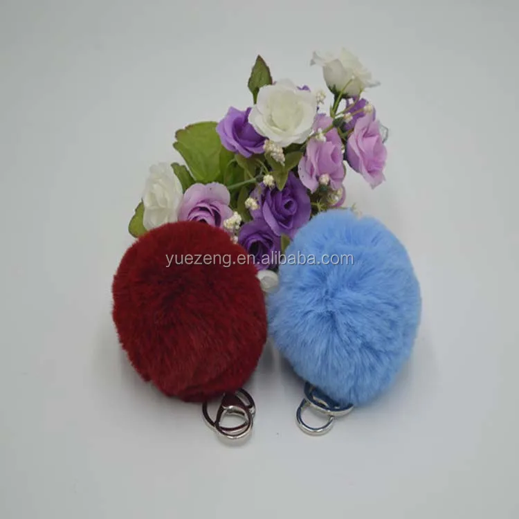 rabbit fur keychain (42)