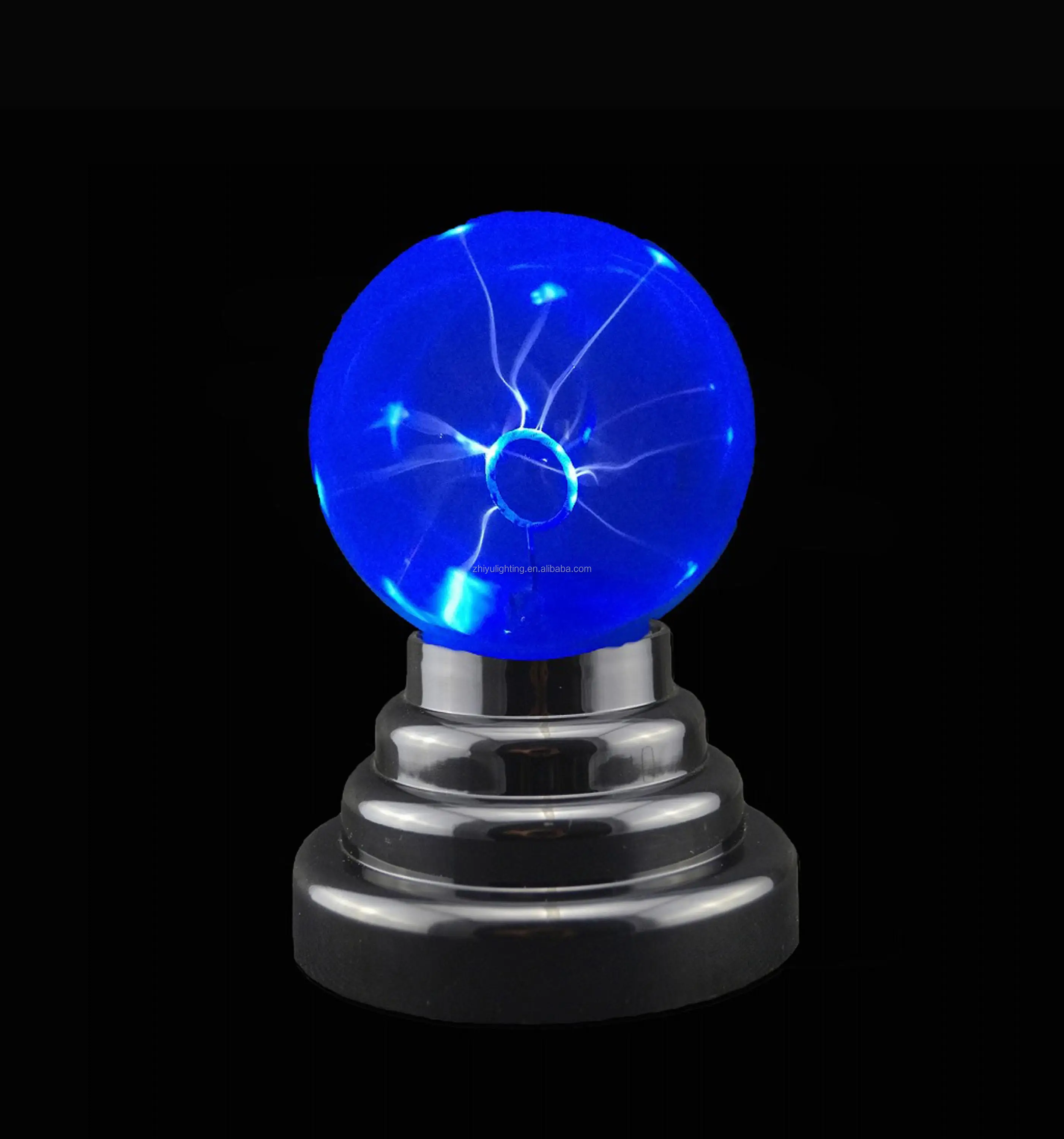 Gutyan Bola De Plasma Mini Bola Portátil Luminosa Bola Electrostática Toque Sensible Al Rayo Bola De Colores Luces De La Lámpara del Partido 