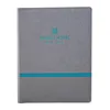 Hotel guest leather menu document holder a4 folder with logo flap