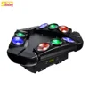 China cheap Hot sale Triangle 9x10w 4in1 Triangle sharpy sweeper beam LED Spider Moving Head light