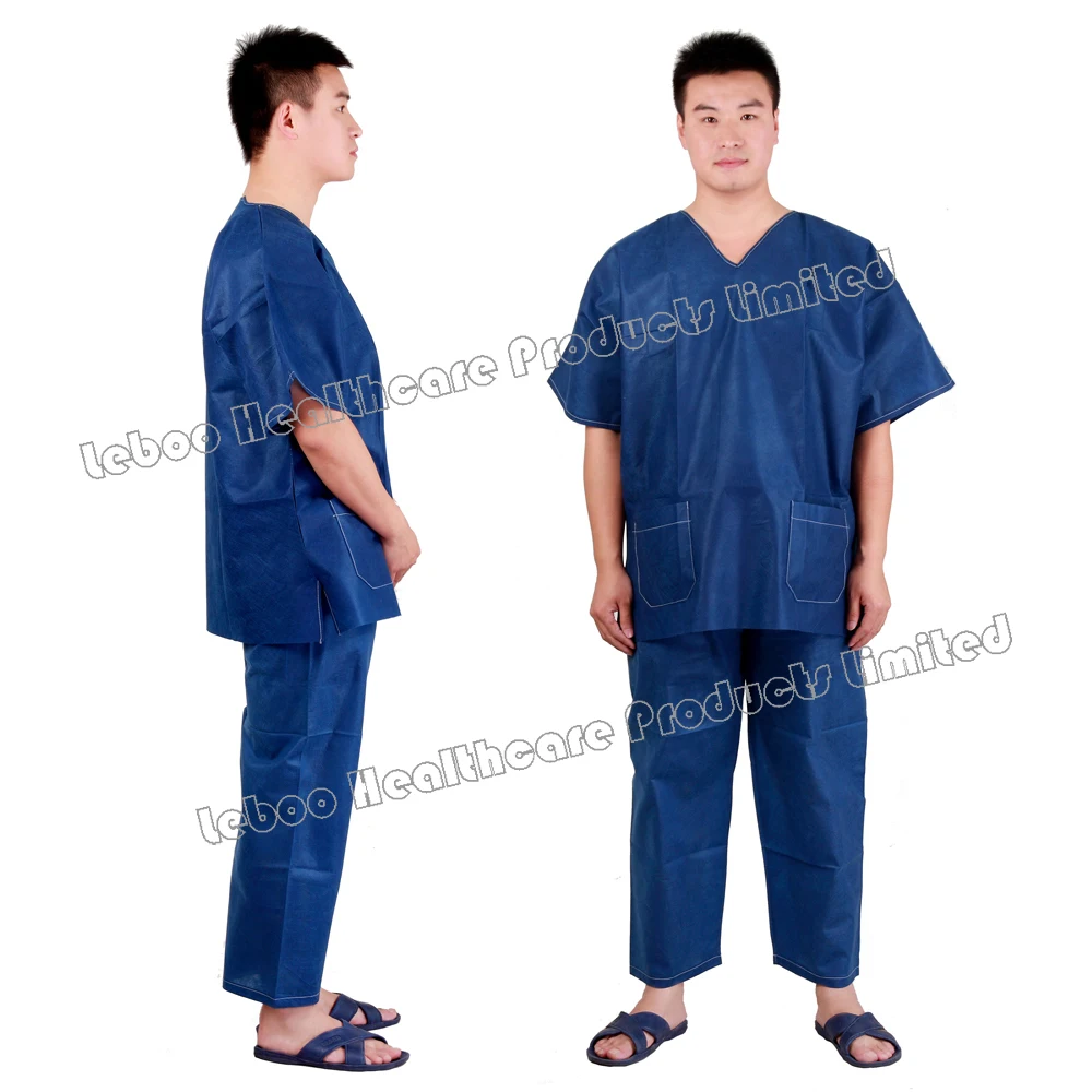 Free Sample! Leboo Disposable Scrubs Sets Buy Scrubs Sets,Leboo