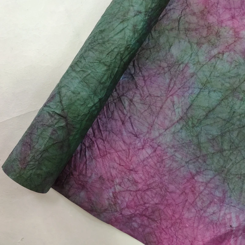 60cm X 2m Multi Color Mixed Eco Friendly Handmade Painted Water Proof