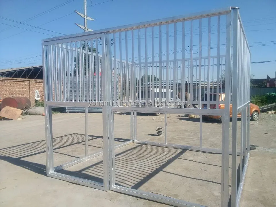 Hdpe Galvanized Welded Horse Stable Portable Horse Barns Stables