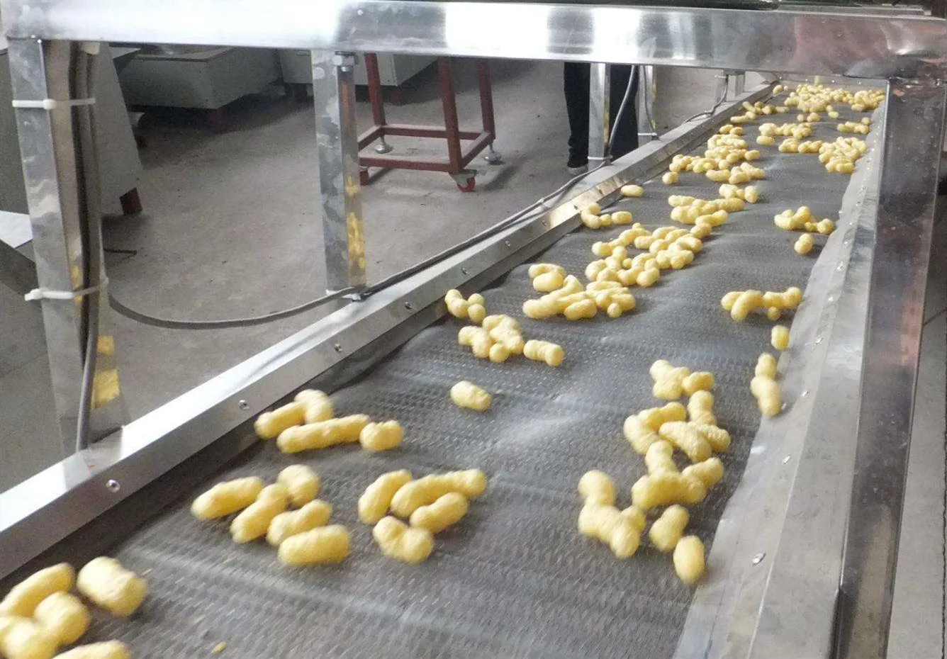 Jinanist hästi töötav paisutatud suupistemasin