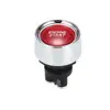 Dc 12v 50a Red Light Push Start Ignition Switch for Racing Sport OFF-(ON) momentary switch