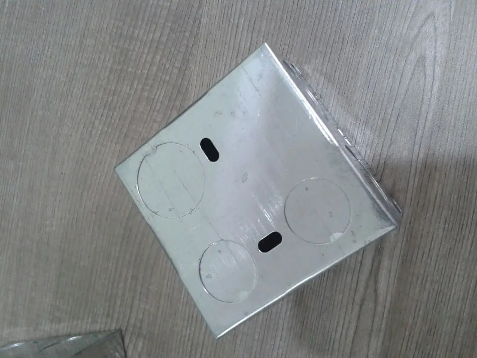 Iron Galvanize Switch Socket Box With Uk Standard - Buy Switch Socket ...