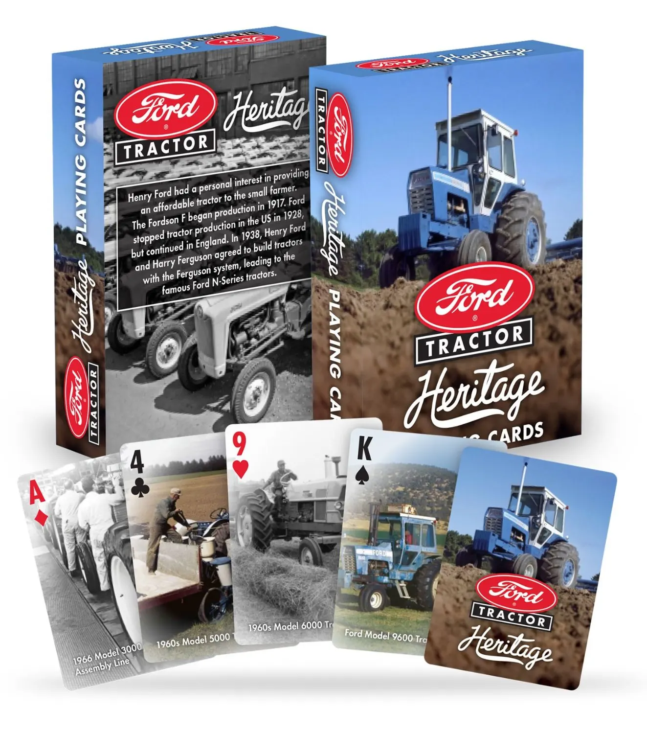 Get Quotations · Licensed Ford Tractor Playing Cards