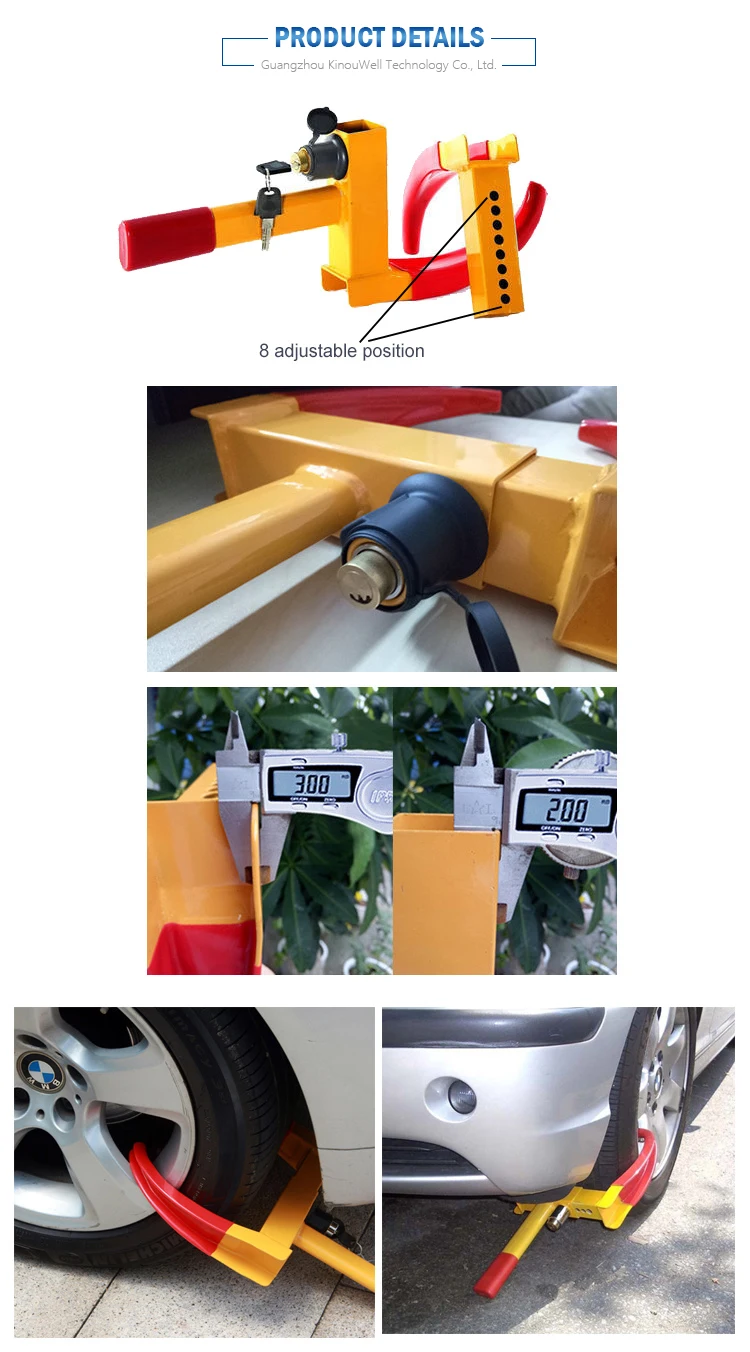 Steel Truck Motorcycle Parking Wheel Clamp Lock Set Buy Motorcycle Wheel Clamp,Motorcycle