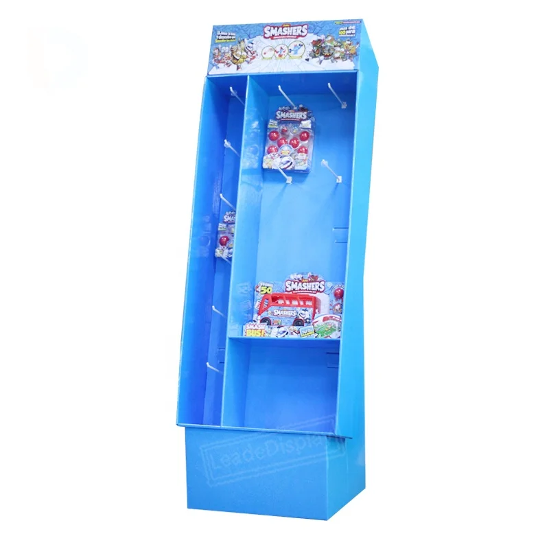 Custom Cardboard Stand Clothes Rack Cosmetic Store Supermarket Display