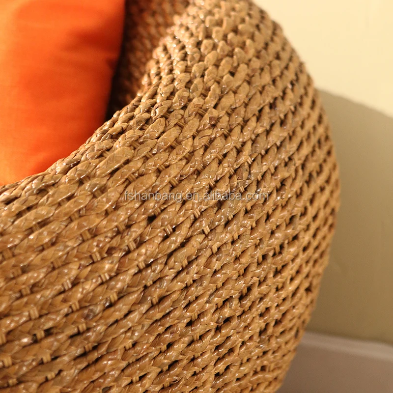 2 Seater Newest Round Coffe Table And Rattan Chair Furniture Set