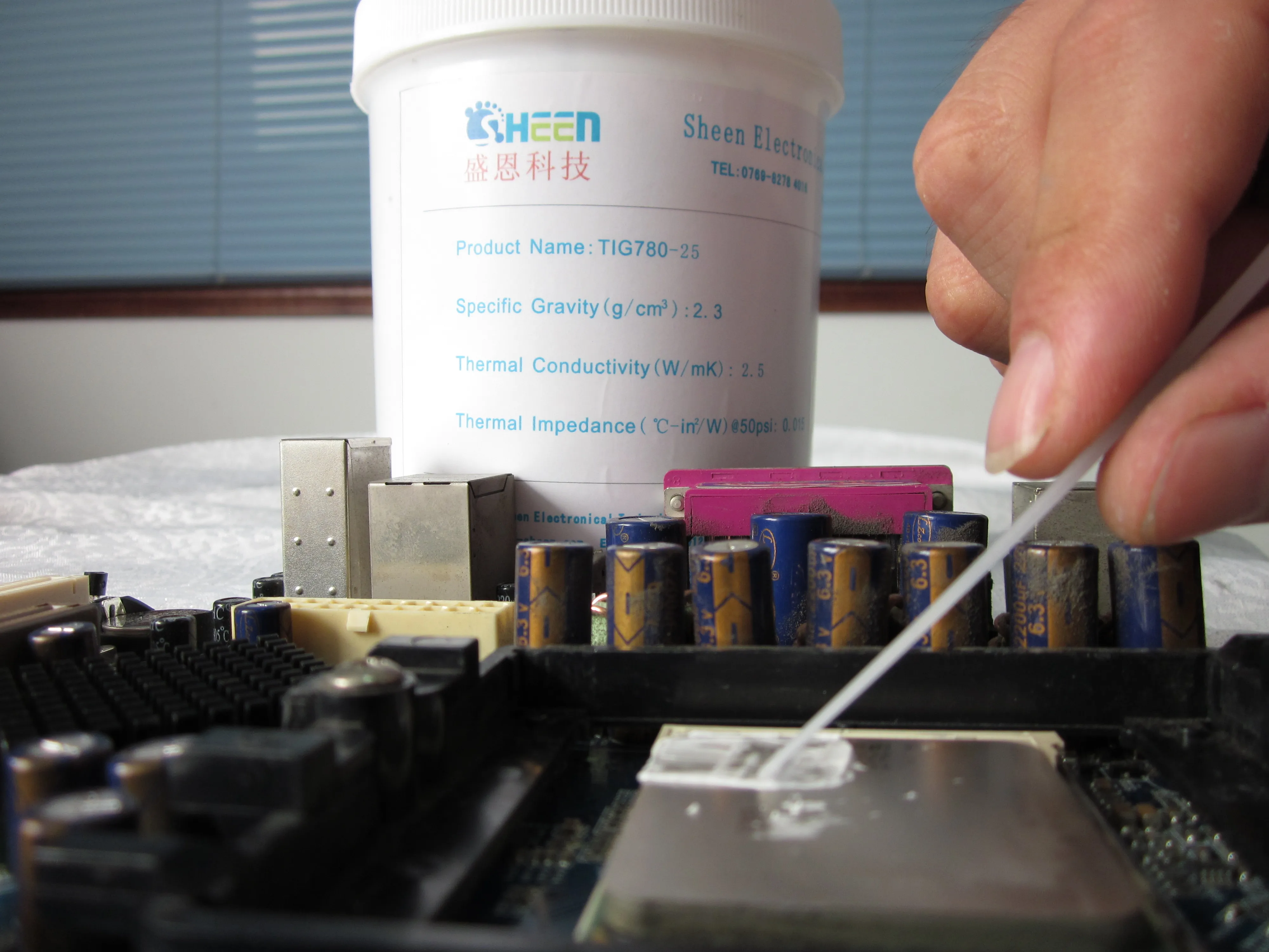 High Quality Low Thermal Resistance Heat Transfer Silicone Grease For